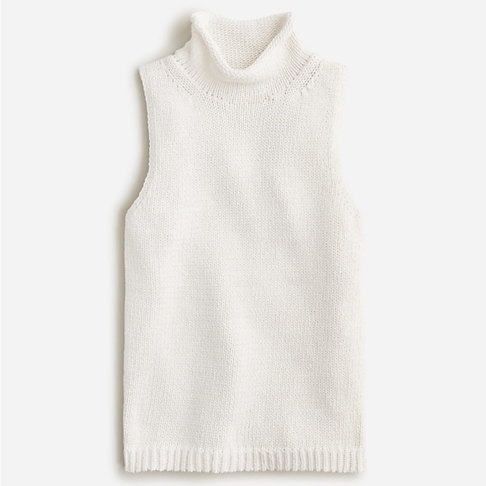 NWOT J. Crew Rollneck Sweater Shell - Picture 14 of 15